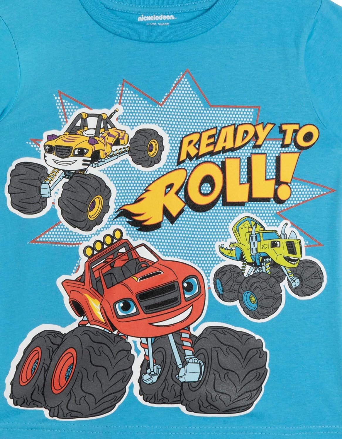 Nickelodeon Blaze and The Monster Machines 2 Pack T-Shirts Toddler to Little Kid Sizes (2T - 7) - Image 5