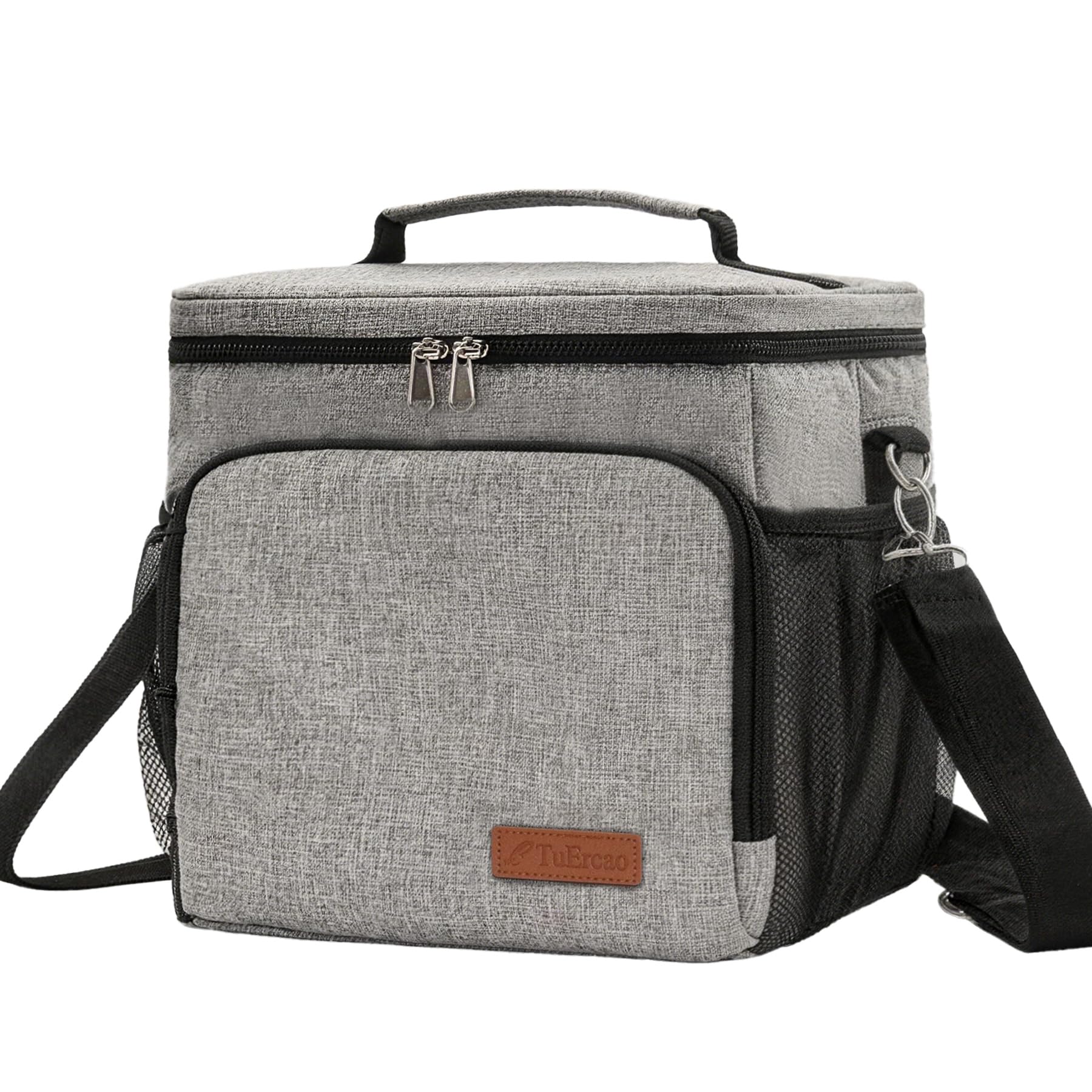 TuErcao Insulated Cooler Bag 6/24 Can Collapsible
