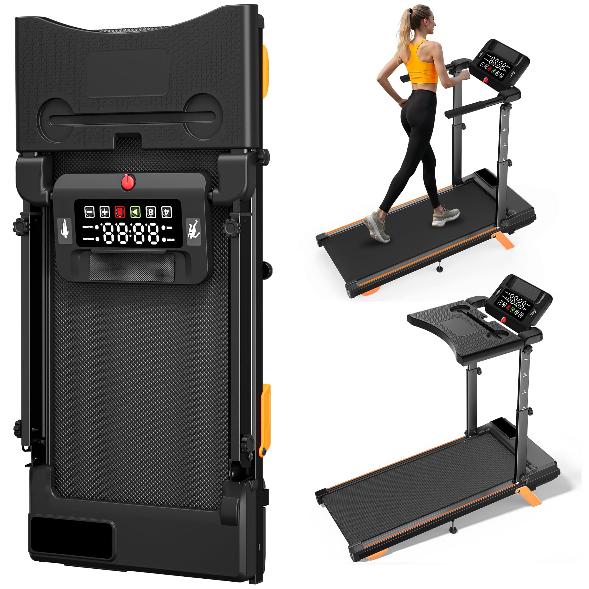EVKRUN 12% Incline Multifunctional Walking Pad