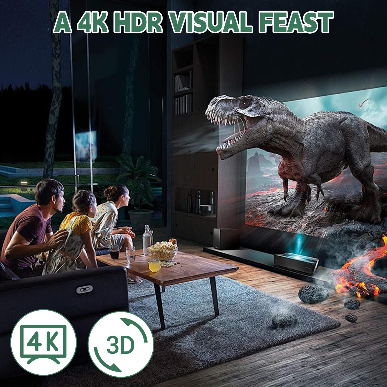 Commutatore HDMI 4K 60Hz 7 in 1 Out: 7 porte HDMI Selector Box Support HDMI2.0 Dolby Vision/Atmos HDR10 per Xbox, PS4, HDTV, TV Stick, Blu-Ray