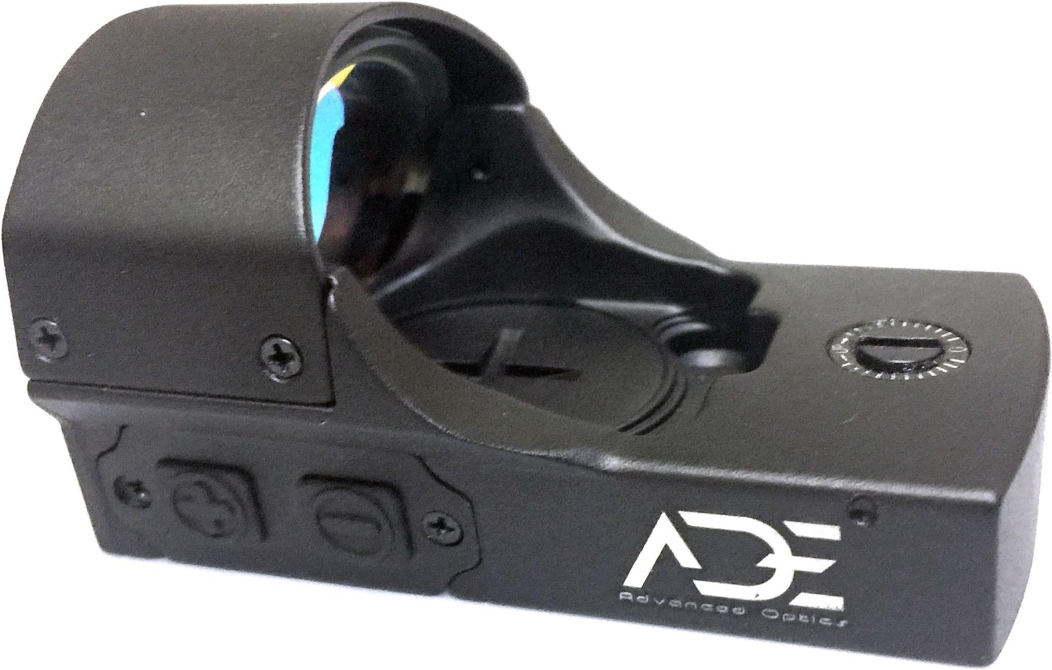 Ade Advanced Optics RD3-011A-1 Premium Grade 1x22x33 Red Dot Sight Individual Brightness Up & Down Switches