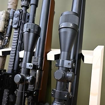 Amazon｜WOOD WORKS 日本製 ライフルスタンド 3丁掛 + マガジンラック