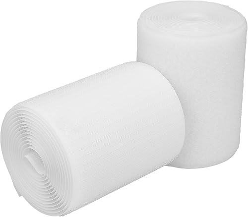 Miniatura 10 de Cinta de gancho y bucle para coser de 1.5 pulgadas de ancho, 16.4 pies no adhesivas, tiras de gancho y bucle para coser en la parte trasera, cierre