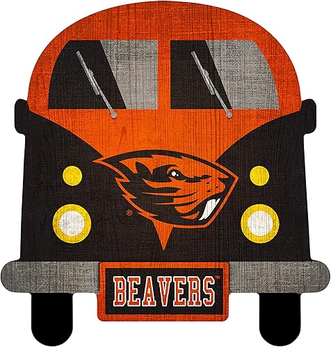 Miniatura 10 de Fan Creations Señal de autobús del equipo de la NCAA de 12 pulgadas