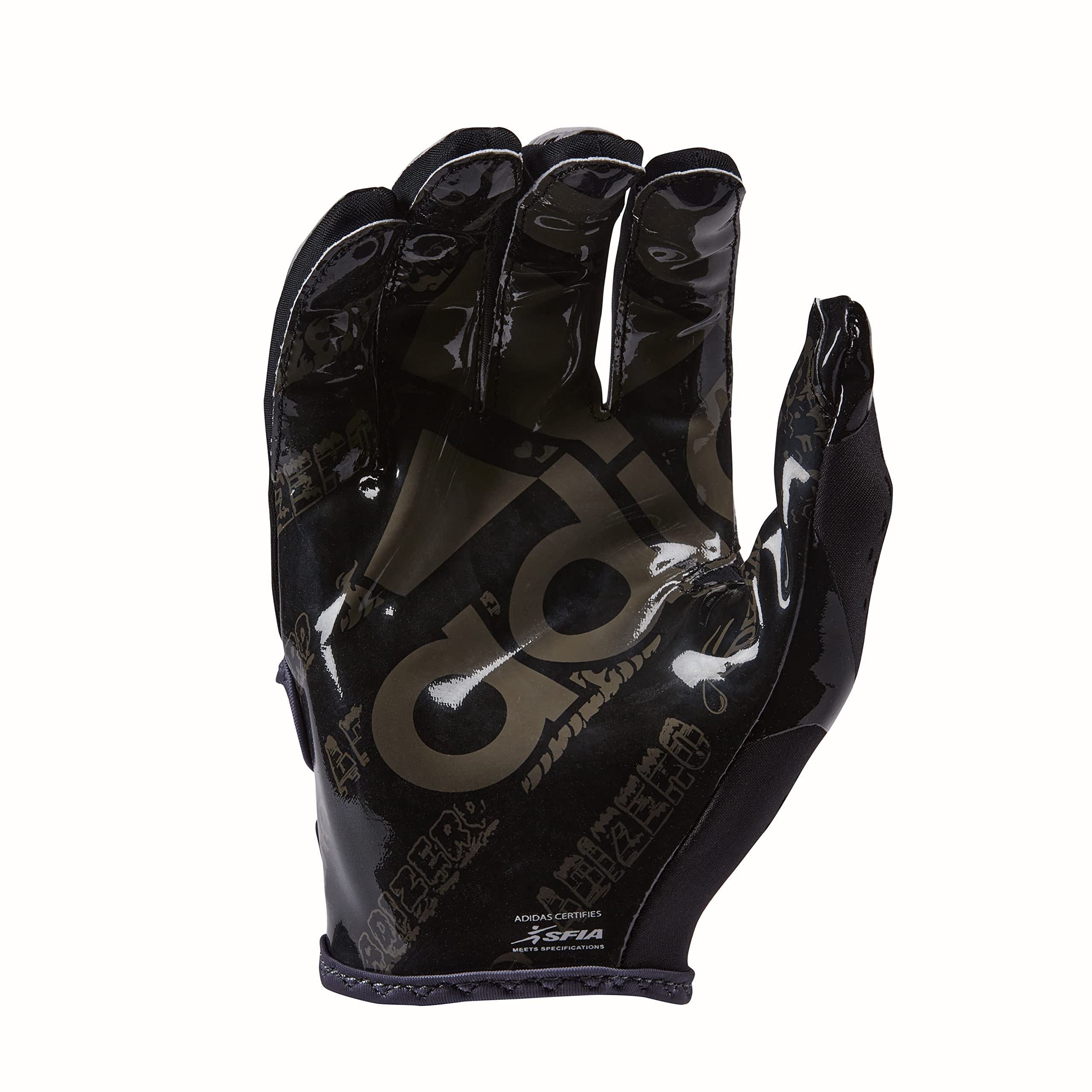 adidas ADZ 12 Big Mood - Guanto da calcio in linea, nero, taglia S