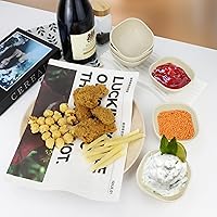 Vista 13 de Wrova Wheat Straw Bowl Sets of 8,Unbreakable Cereal Bowl 26 OZ,Microwave and Dishwasher Safe Bowls,Bowl Sets suitable for Cereal,Salad,Snack and