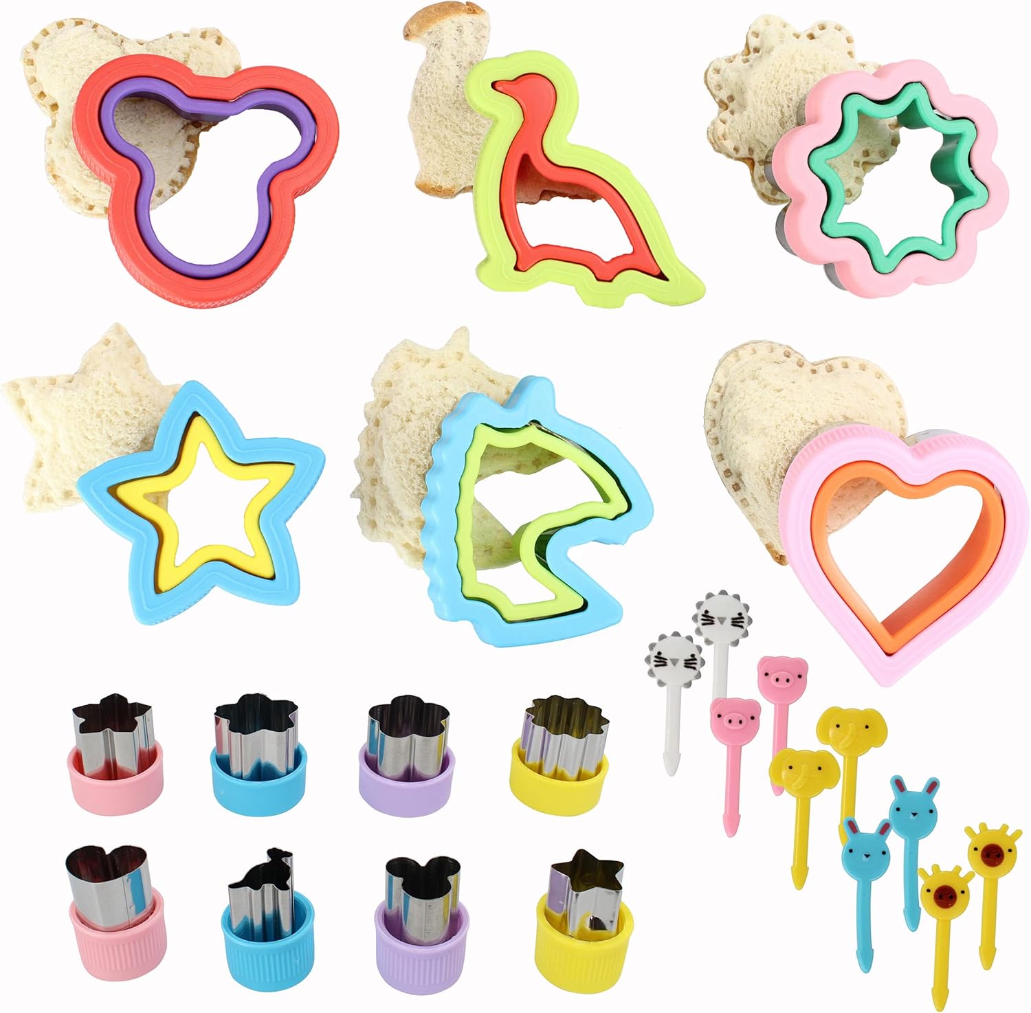 7Penn Crustless Sandwich Cutter and Sealer 24 Piece Set