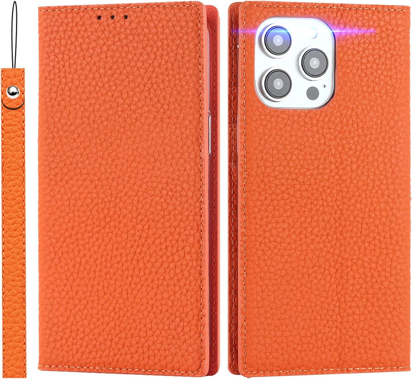 Havaya for iPhone 14 Pro Max Case Wallet Genuine Leather,for iPhone 14 Pro Max