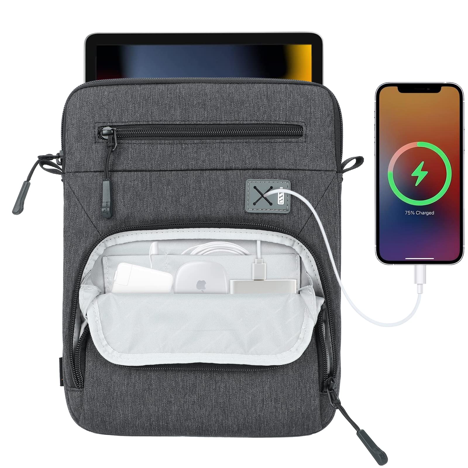 SIMTOP Borsa Per Tablet Borsa Ipad Per Tablet Impermeabile iPad Pro 11 2023-2018,IPad Air 5 2022/ Air 4 2020