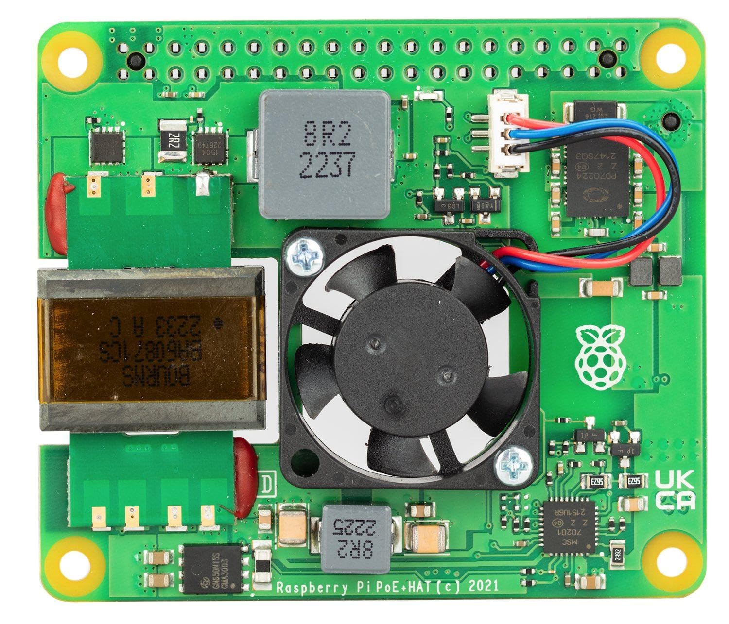 Raspberry Pi Raspberry Pi PoE+ HAT pour alimentation Ethernet