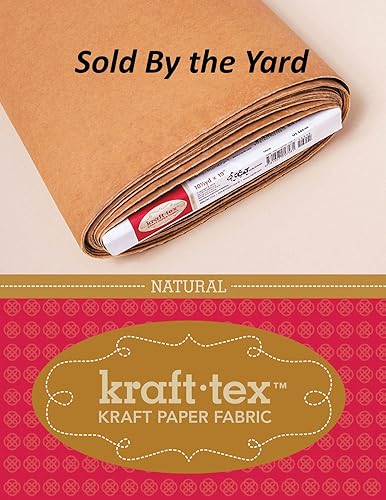 Miniatura 1 de C&T PUBLISHING Kraft-tex - Tela de papel natural de 19 pulgadas de ancho por yarda
