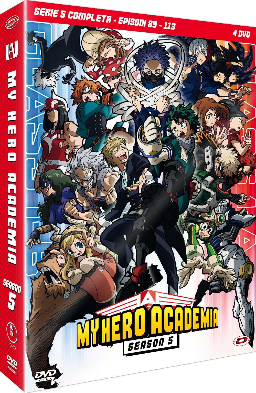 My Hero Academia, Stagione 05 The Complete Series, Eps 89-113