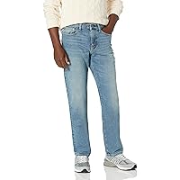 Amazon Essentials Jeans Elasticizzati con Taglio Dritto - colori fuori produzione Uomo