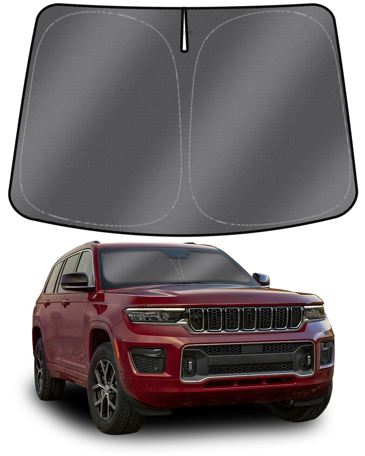 Mixsuper Liner Windshield Sun Shade for Jeep Grand Cherokee