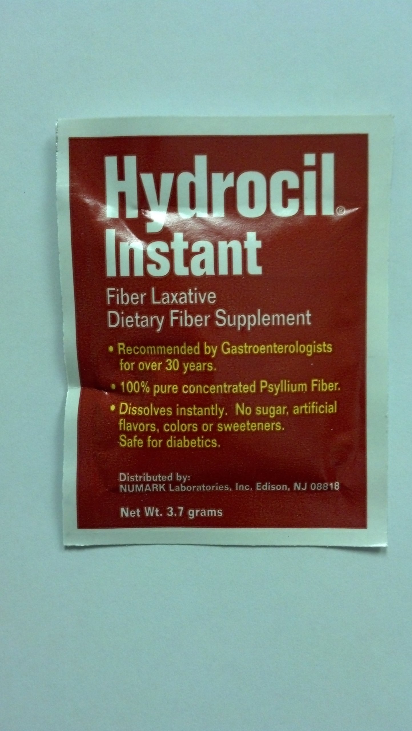 Hydrocil Powder Paks Instant relieves Constipation - 30 Each