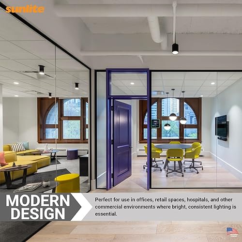 Miniatura 5 de Sunlite PLD26ESP27K10PK 2700K blanco cálido fluorescente 26W PLD doble en forma de U doble tubo CFL bombillas con base G24Q-3 de 4 pines (paquete de