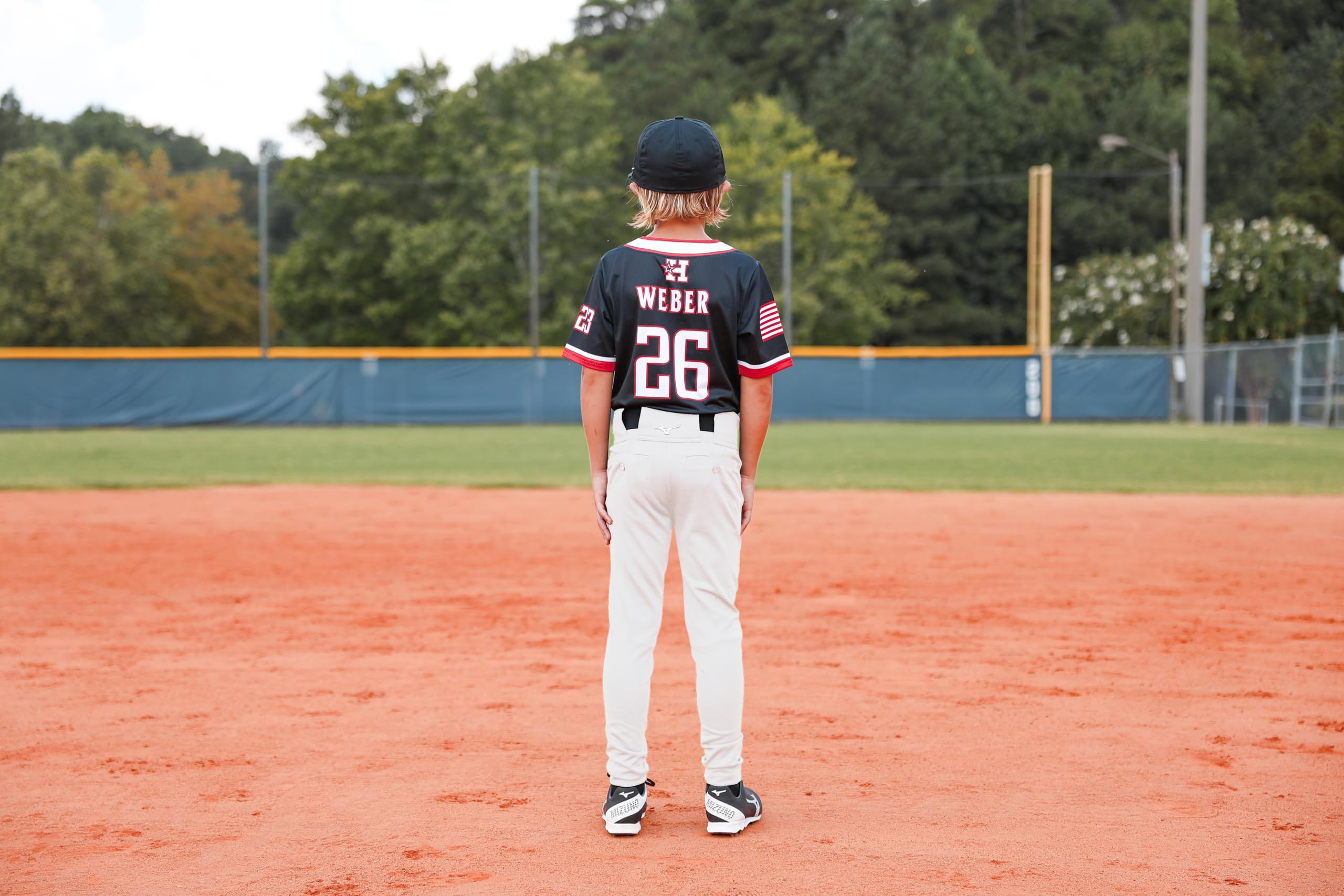 Mizuno Boys' Youth Premier Pro Tapered Pant, White