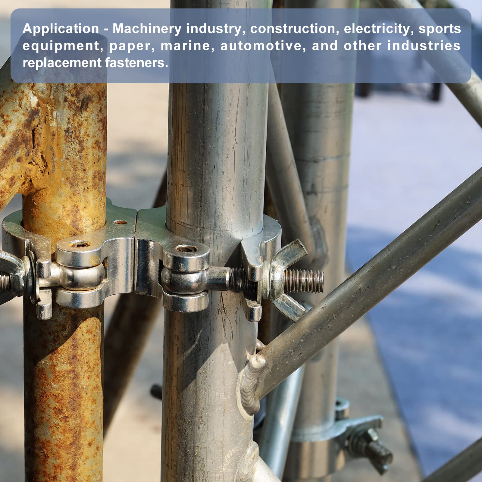 Amazon | DTGN 3/8-16D ウイングナット バタフライウィングナット 翼