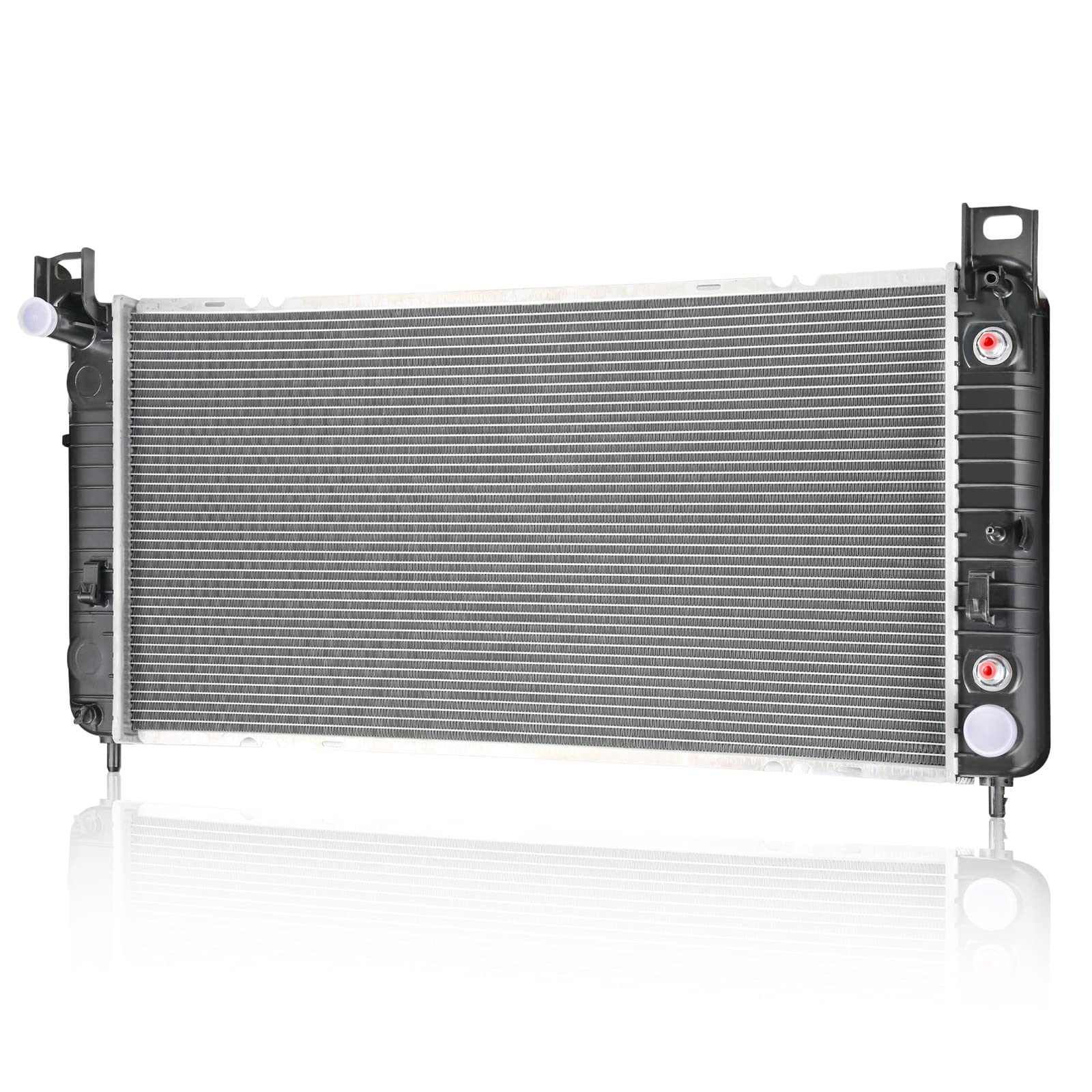 34 Inch Core Radiator Perfect Compatible with 2000-2014 Suburban 1500 5.3L 2000-2002 Suburban 1500 5.7L 2006-2009 Suburban 1500 6.0L 2000-2009 Suburban 2500 6.0L (exclude 2007) Replace# 2423