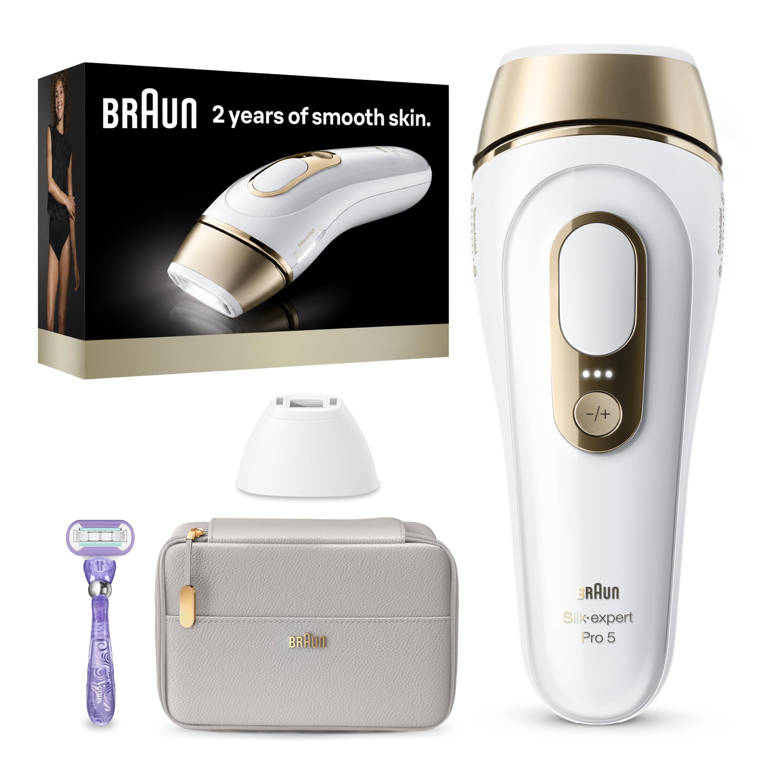 Photo 1 of Braun Silk-expert Pro 5 IPL Hair Removal Device