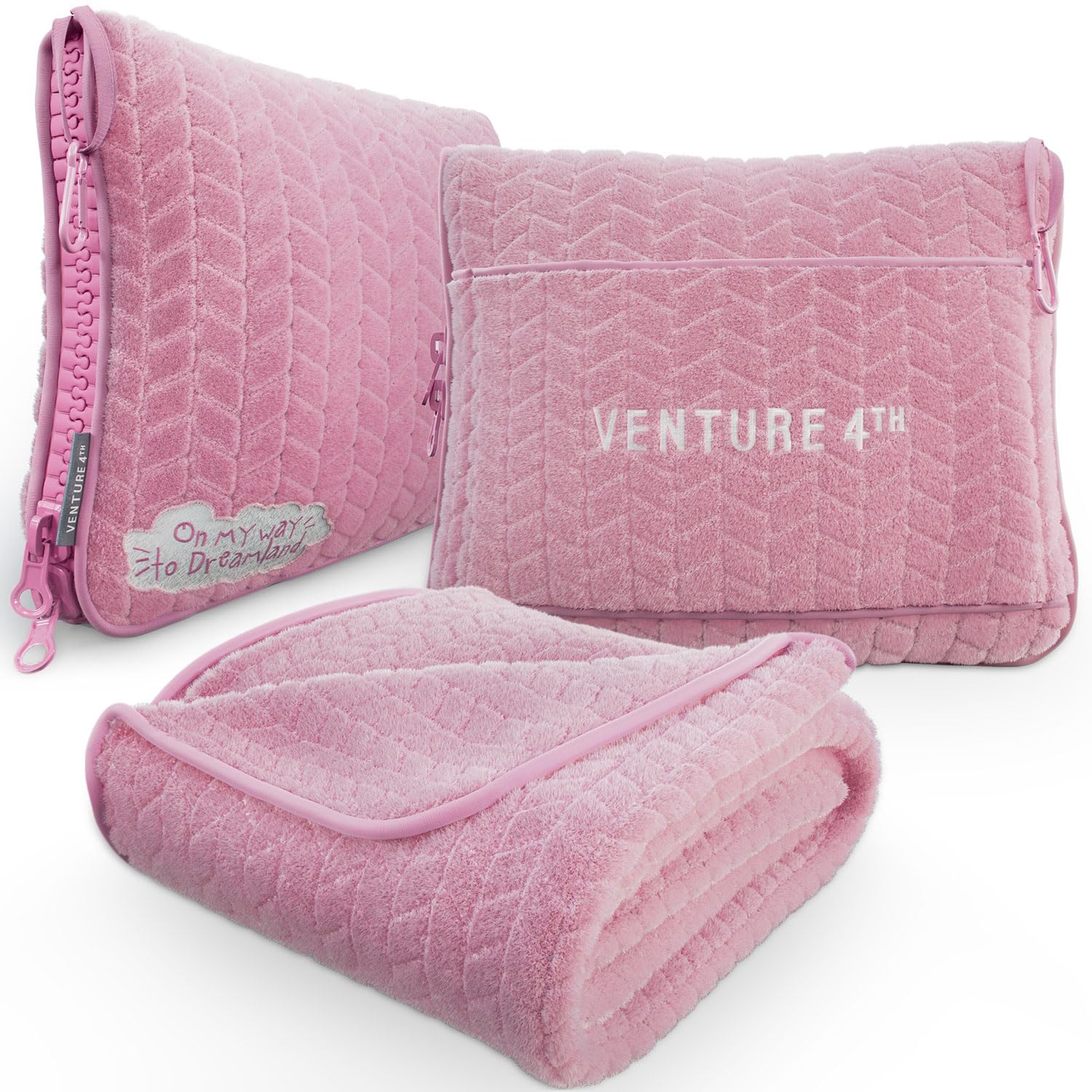 VENTURE 4TH Travel Blanket Pillow