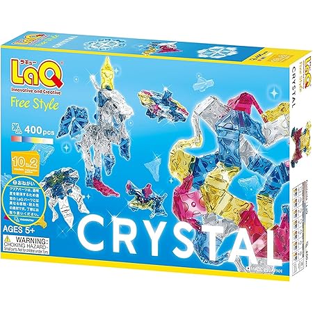 Amazon ラキュー Laq フリースタイル Freestyle クリスタル 400ピース ブロック おもちゃ