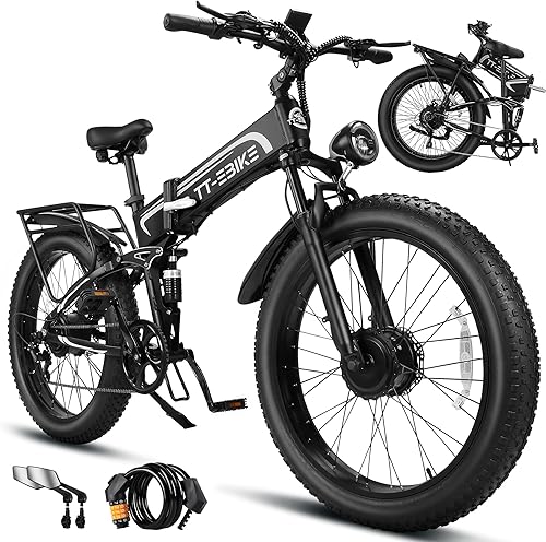 MTRSUE 10150W Dual Motor Electric Bike for Adults, 42MPH Charge Voltage 63 V Bat