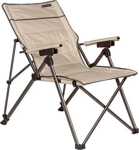 Miniatura 2 de Lippert Sun Soaker - Silla de camping reclinable de tres posiciones con tela de poliéster 600D, respaldoasiento acolchado, estructura de marco de