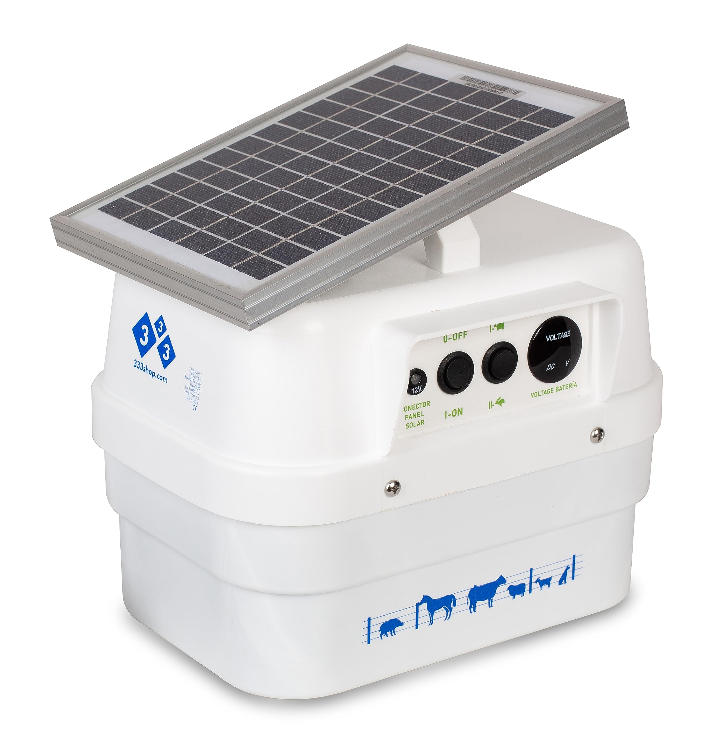 Pastore elettrico solare 333 M26S equino bovino suino animali domestici