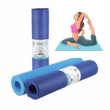Aditi Toys Yoga Mat For Women & Men 4 mm Thick Exercise Mat for Workout Yoga Fitness Pilates and Meditation, Anti Tear Anti Slip For Home & Gym, BIS Approved