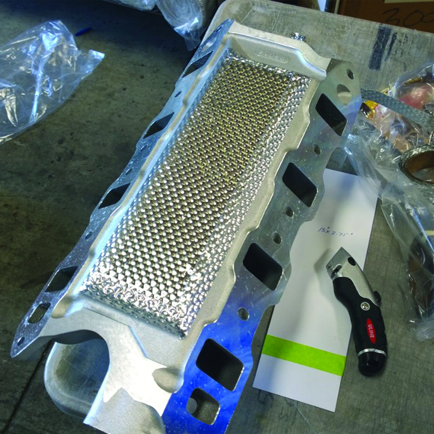 Amazon.com: Heatshield Products (140004) I-M Shield Intake Manifold Heat  Shield, Univeral Kit : Automotive