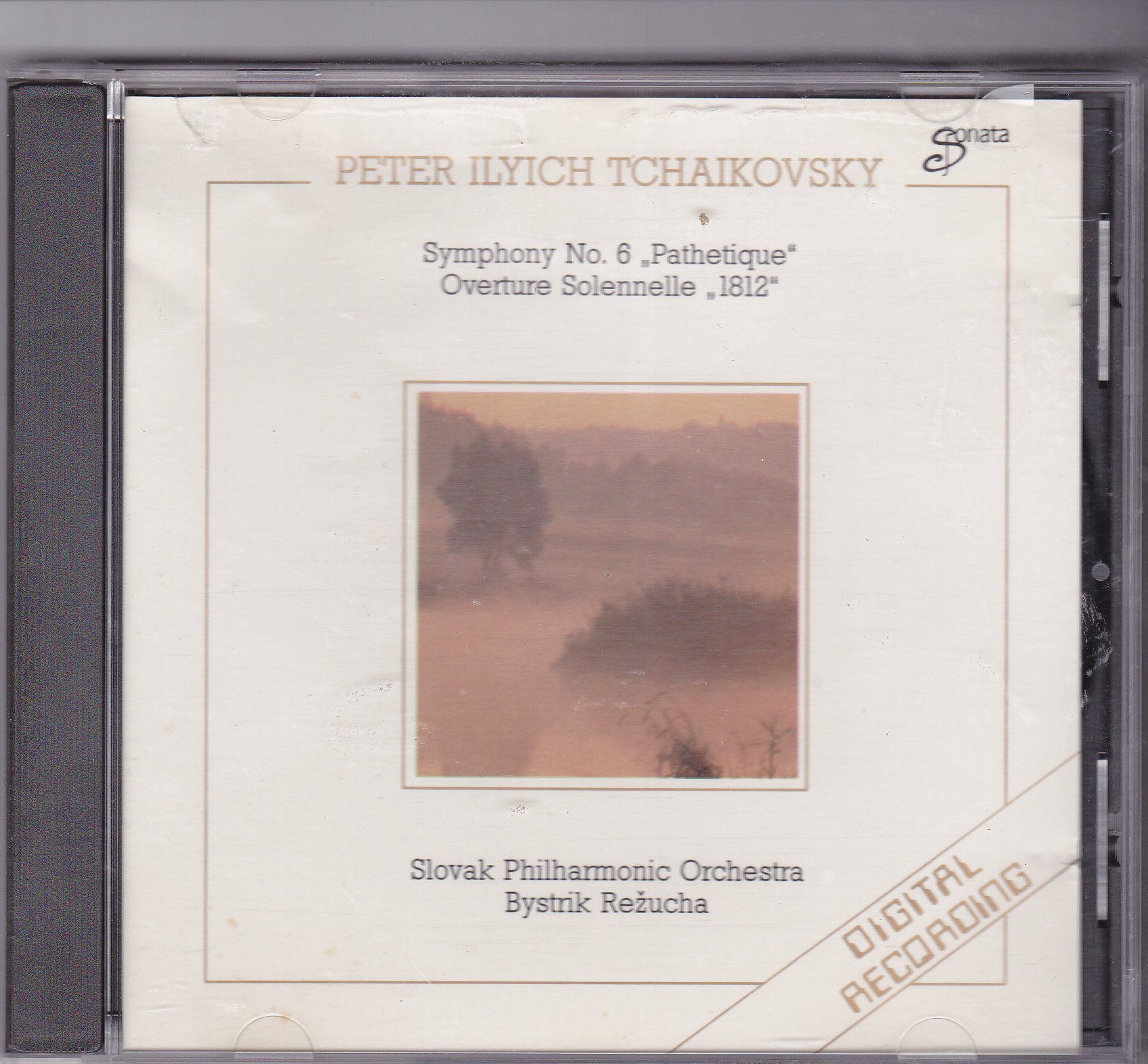 Peter Ilyich Tchaikovsky Symphony No 6 Pathetique Overture Solennelle 1812 [CD] [IMPORT] [DIGITAL SOUND] [Audio CD]