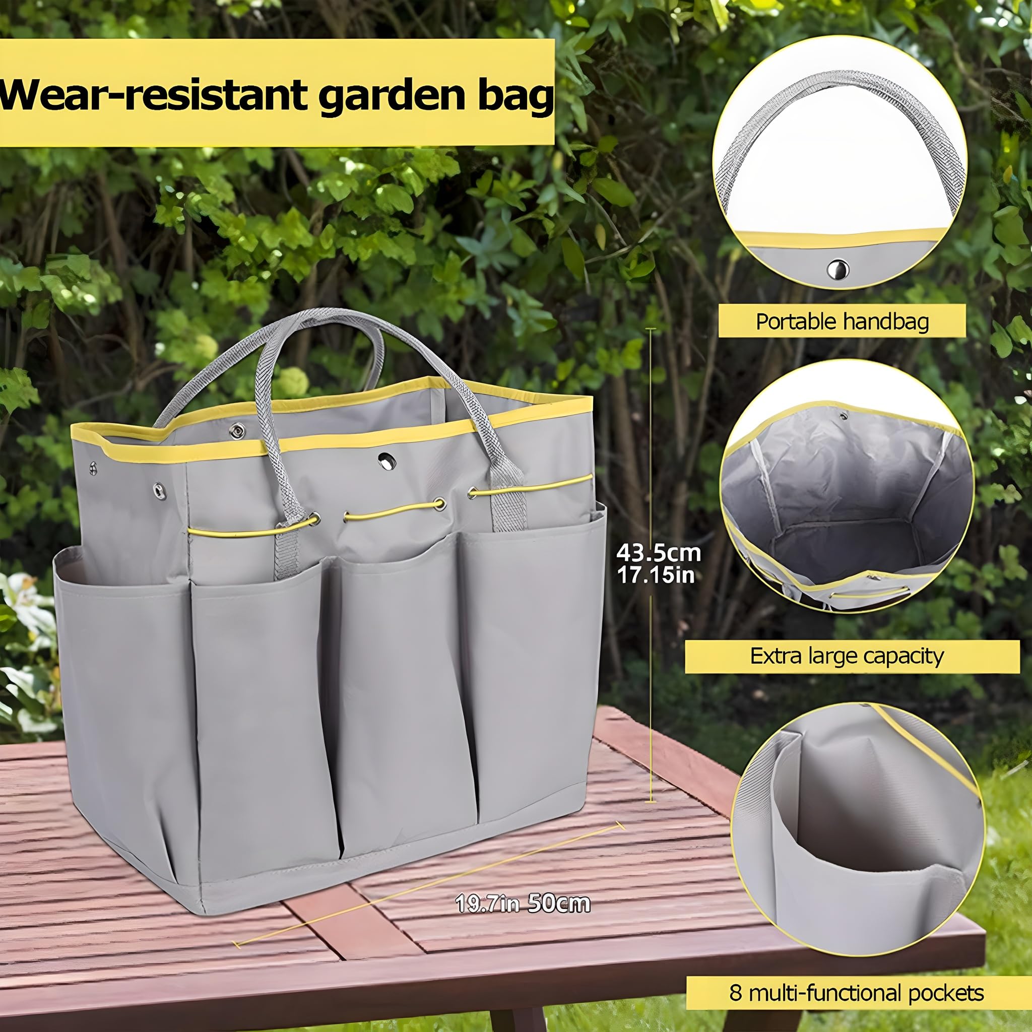 Garten-handwerkzeug 10-set - Enthält Robusten Gartenkelle, Gabel, Rechen, Unkrautstecher, Umpflanzer Aus Edelstahl Mit Ergonomischem Griff Für Frauen Und Männer, Innen- Und Außenpflanzenwerkzeuge