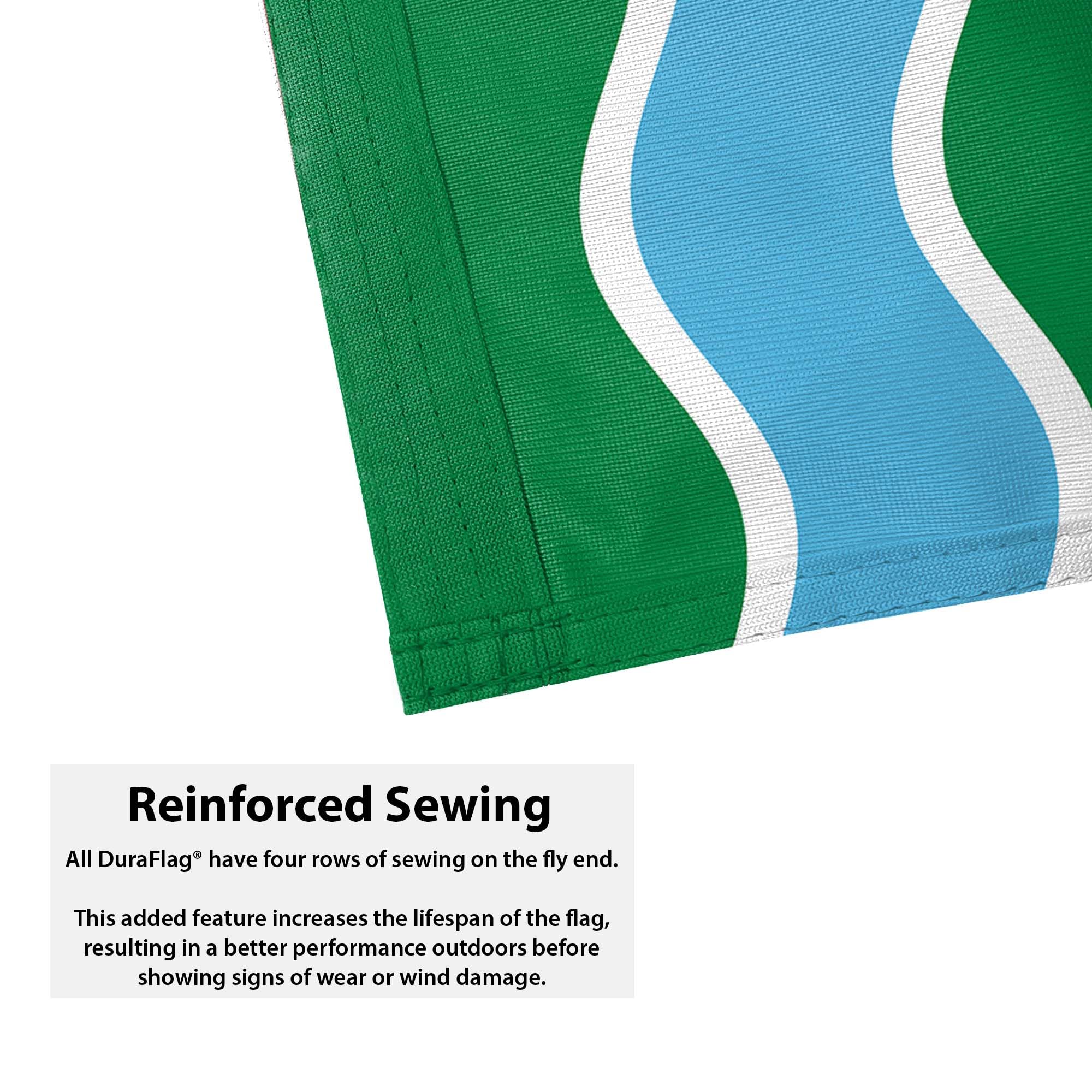 Worcestershire (New) DuraFlag Rope and Toggled 5ft x 3ft Premium Quality Flag 150cm x 90cm, Worcestershire New - Image 4