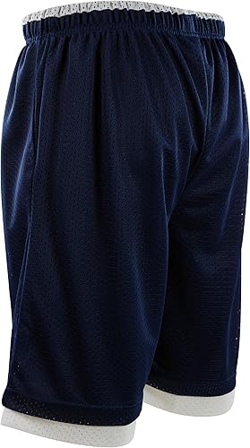 Miniatura 4 de ChoiceApparel Pantalones cortos de entrenamiento de malla deportiva para hombre