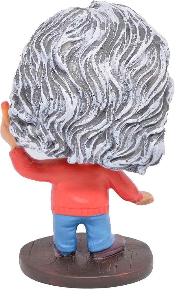 Amazon.co.jp: アルベルト・アインシュタイン フィギュア 【レッド