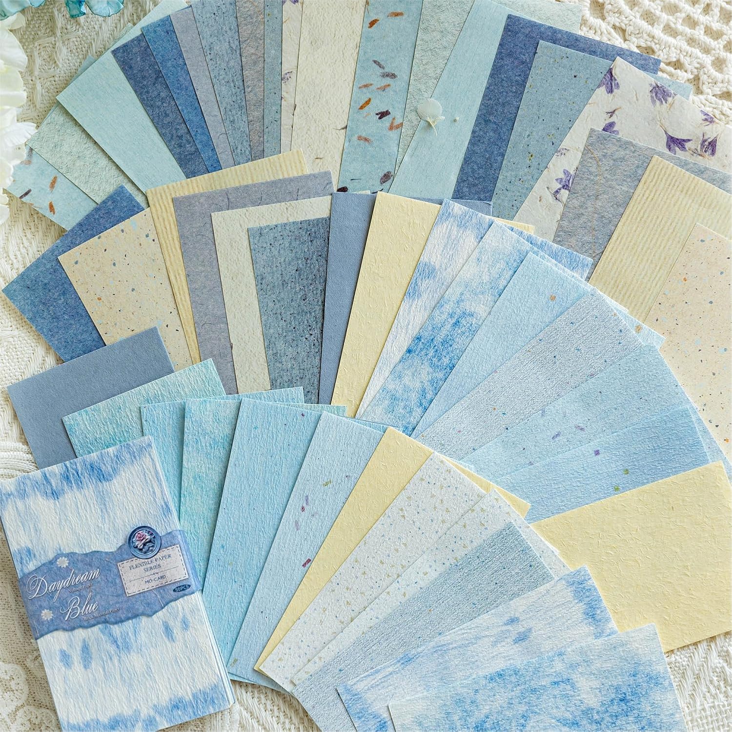 Alideco 300pcs Vintage Minimalist Paper Tiles Scrapbooking Paper for Journaling Supplies, Decorative Craft Paper for Junk Journals (zhijianwenrou) image 5