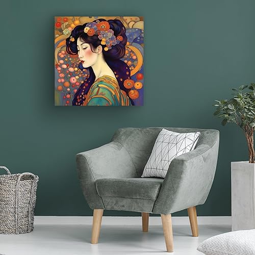 Miniatura 3 de Trademark Fine Art Tina Lavoie Art Nouveau Beauty XX, arte de pared para sala de estar, dormitorio u oficina