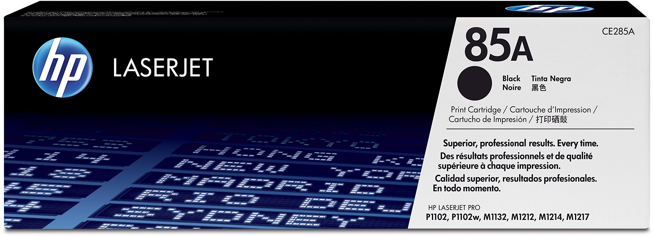HP Cartuccia toner originale Laserjet 85A nera (CE285A)