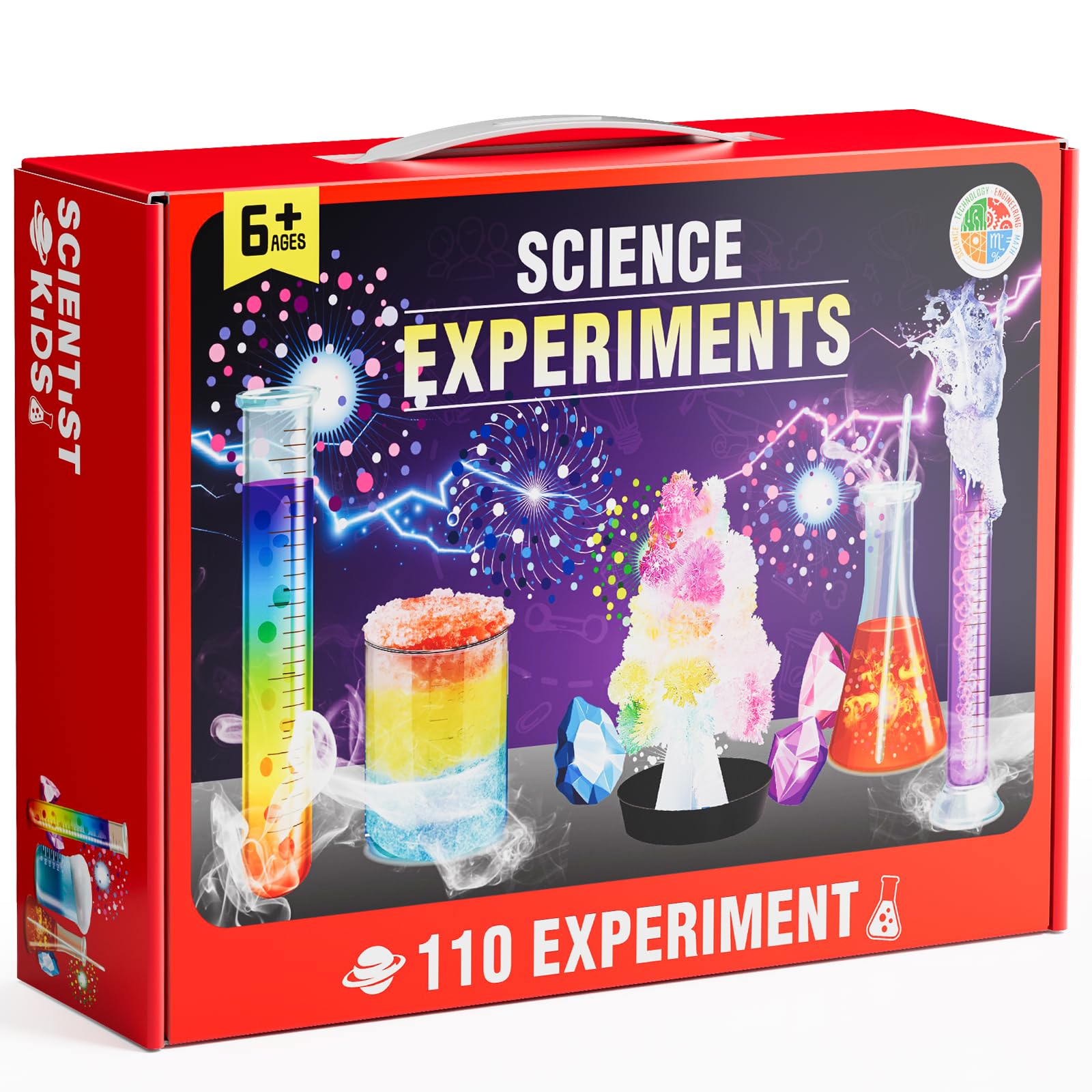 Science Kits for Kids - 110 Experiments Science Kit for Kids Age 6-8, 8-12, Kids Science Kits Age 5-8+, Science Kits STEM Kits Educational Scientific Toys for Kids 6 7 8 9 10 12+ Years Old