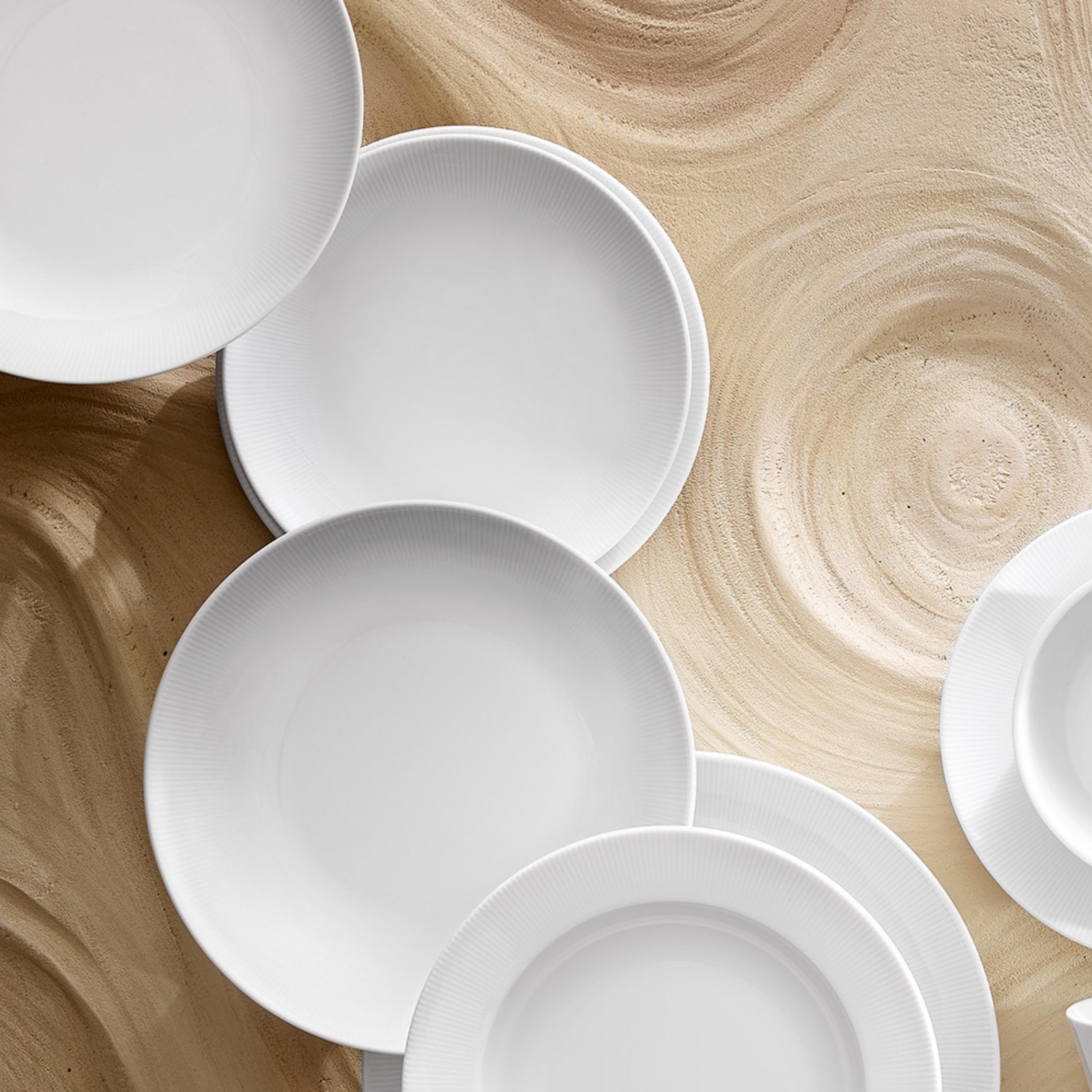 Lot De 6 Bols à Soupe Pillivuyt Porcelaine Blanche, Décors Intérieurs, Très Bon état