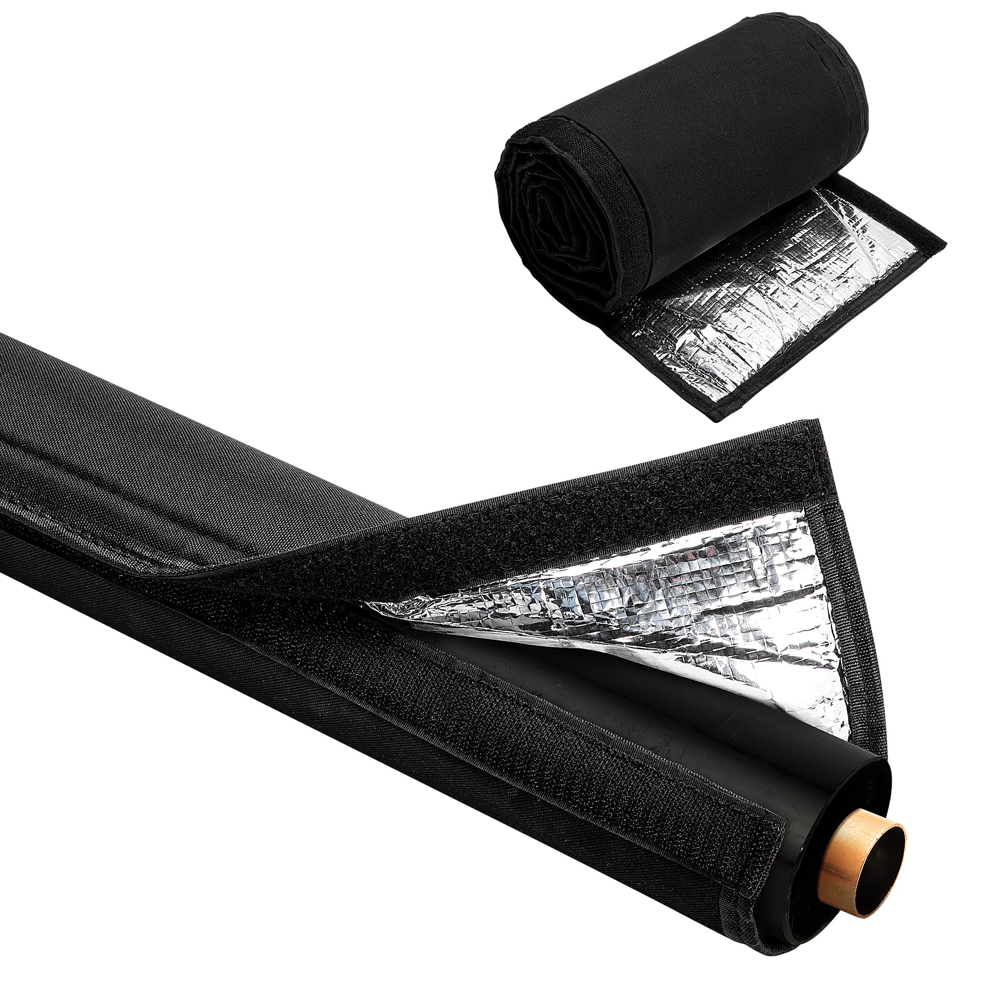 Nkiy Quen 5 Layers HVAC Copper Pipe Insulation Cover, 72x10.2 Inch
