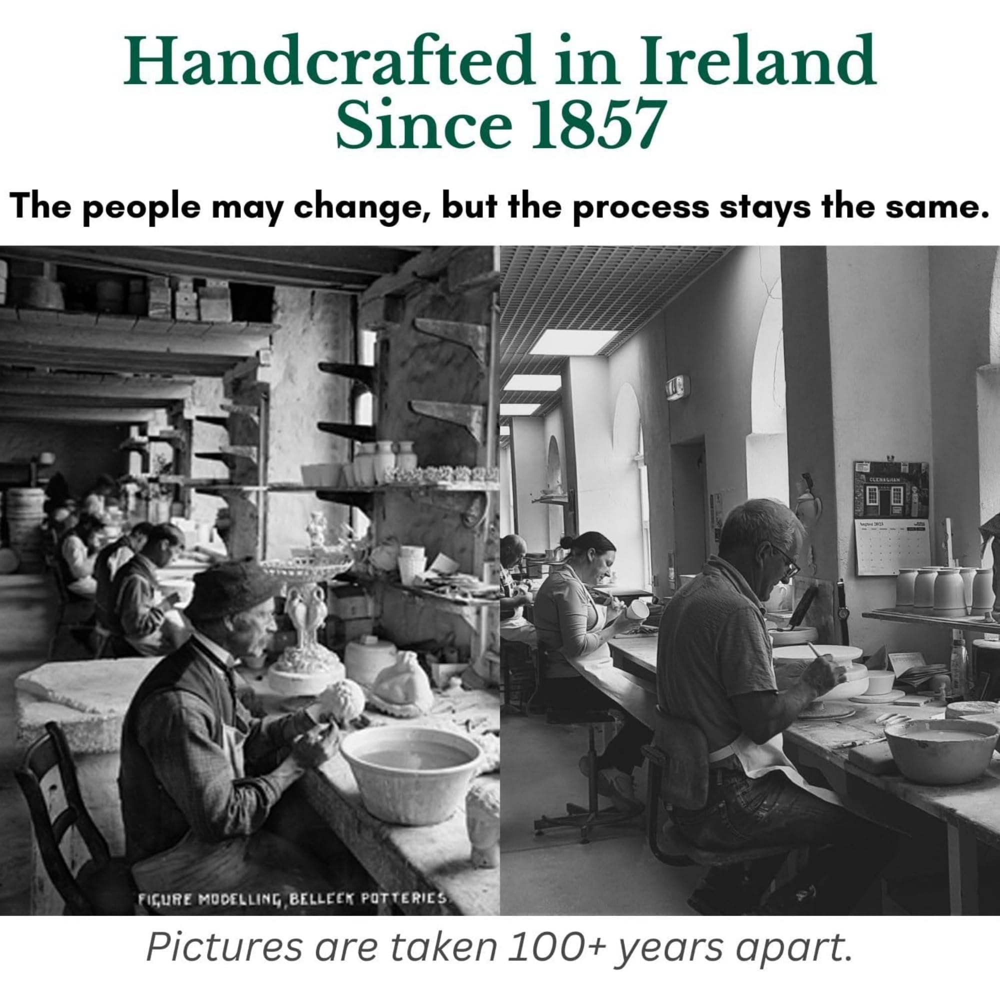 Belleek Shamrock talerz obiadowy, wielokolorowy