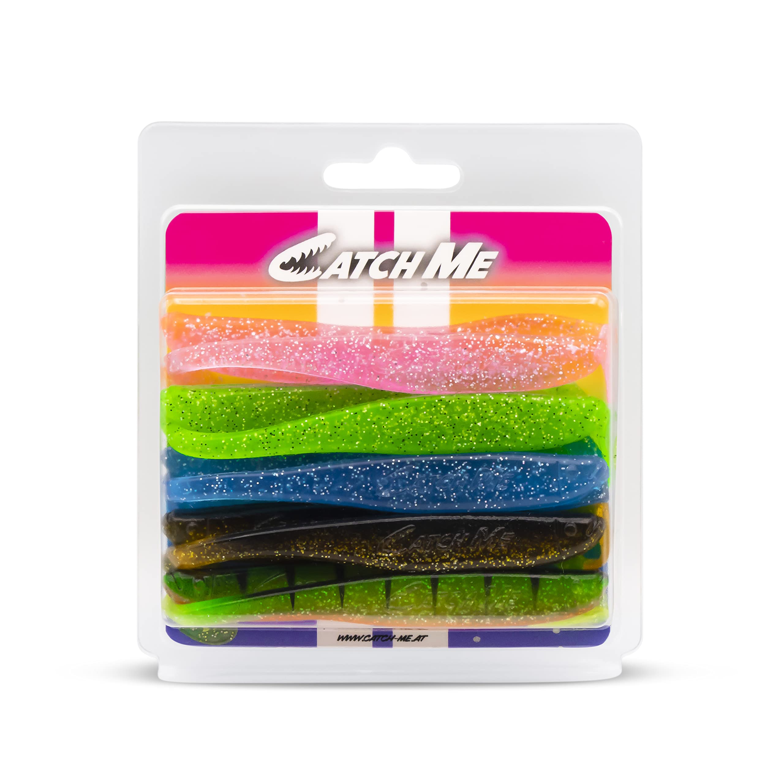 Catch Me 10 x Rubber Bait Artificial Baits 12cm Ideal Bait for Zander, Pike, Bass and Other Predatory Fish This Fishing Tackle should not be missing in any box.