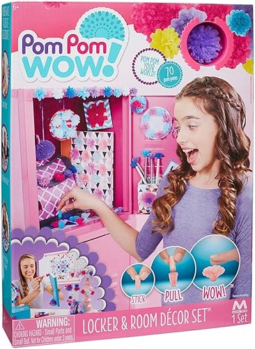 Miniatura 1 de Estación de diseño Pom Pom Wow Set de decoración para habitación y casilleros.
