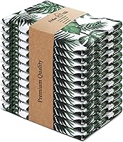 Vista 11 de Urban Villa - Juego de 12 servilletas de tela de 50x50 centímetros 100% algodón, servilletas lavables, suaves, duraderas, reutilizables