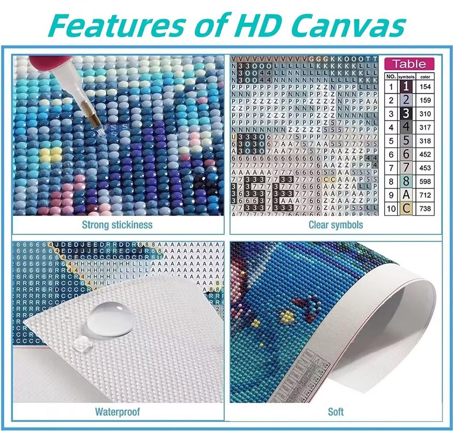 Diamond Painting Yin und Yang Groß XXL 90x180cm, 5D DIY Diamant Painting Bilder Landschaft Set für Basteln Mädchen 8 Jahre, Mosaik Bastelset Erwachsene Kinder, Dimonds Stickerei für Zuhause Deko C2-36