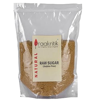Praakritik Desi Khand 1KG – Natural Raw Sugar, Unrefined Khandsari Sugar, Sulphur-Free, Khaand from Sugarcane - image, photos