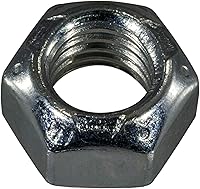 Hard-to-Find Fastener Type C Lock Nuts 1/2-13 Zinc-Plated Steel 50-Pack for Secure Vibration-Resistant Fastening