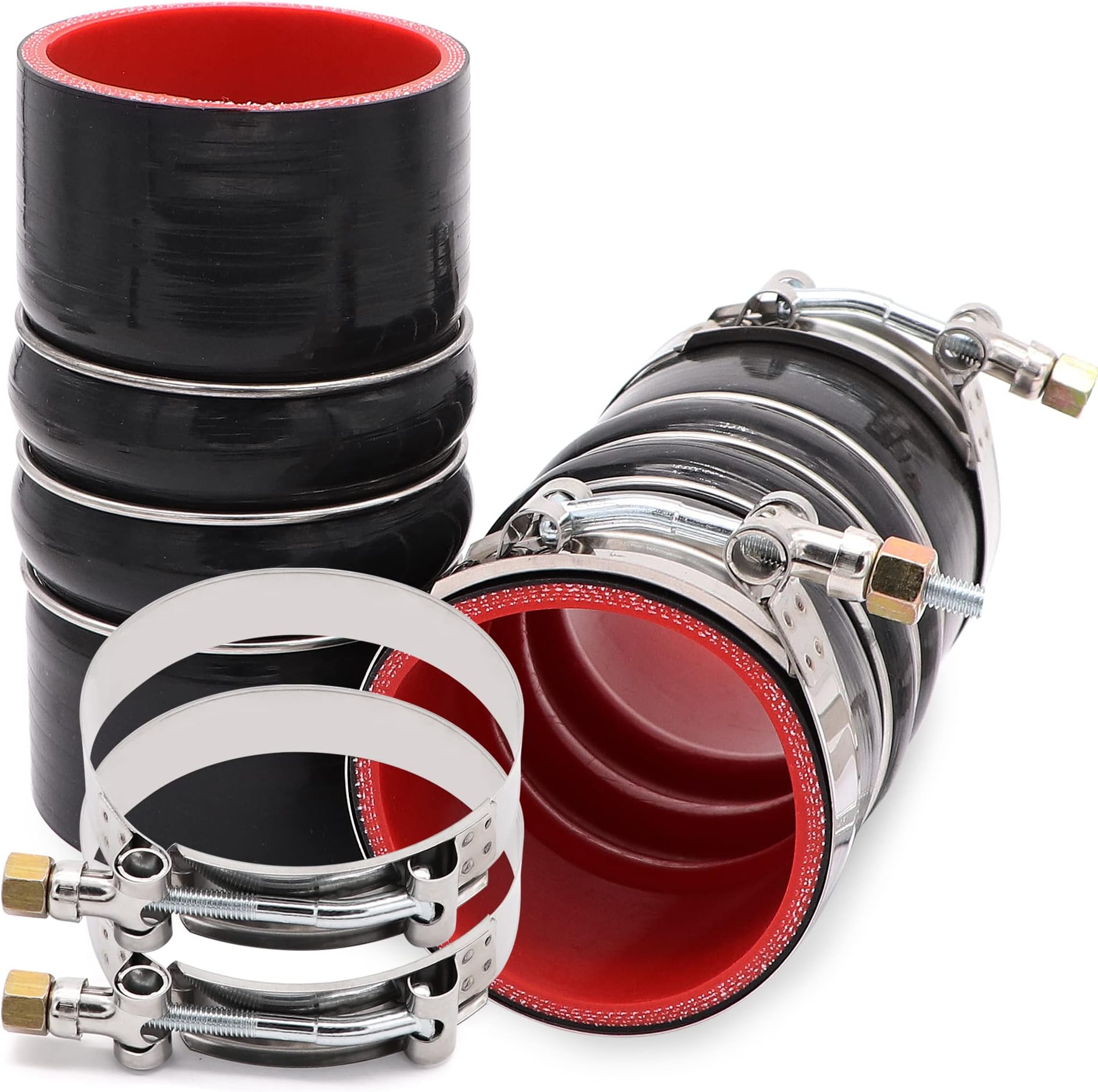 Green Stripe Ring Retained Straight Turbocharger Hose